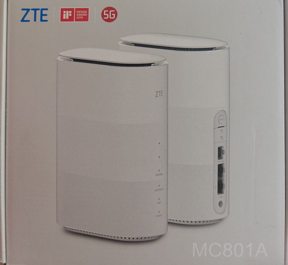 ZTE 5G Langaton modeemi ja reititin (MC801A)