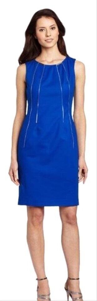 Calvin Klein sininen mekko US 12 EU L ?