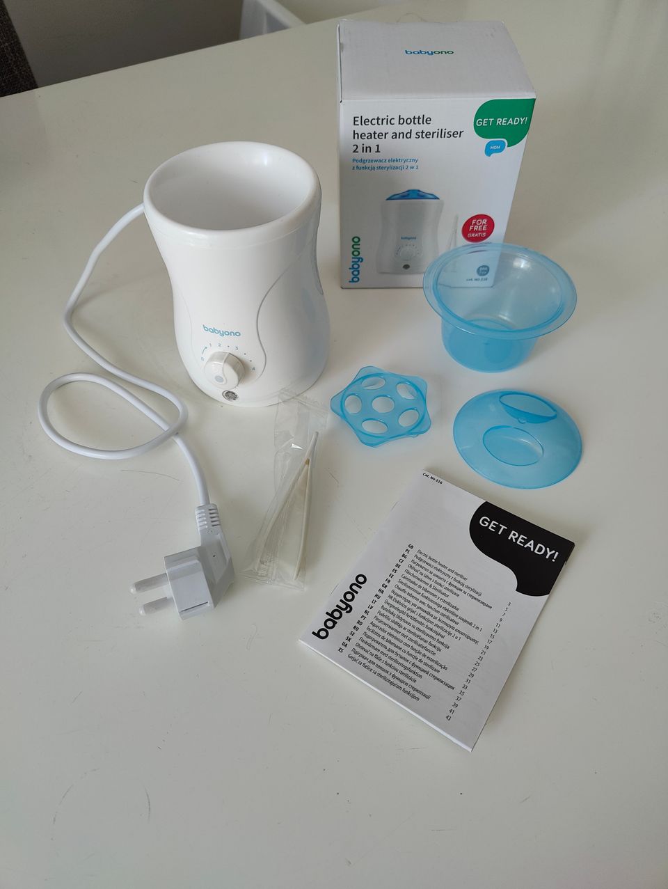 Babyono Electric bottle heater and steriliser 2 in 1