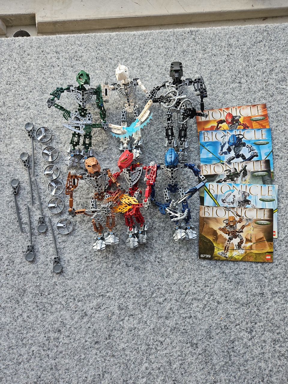 Lego Bionicle Toa Hordika (2005) koko sarja