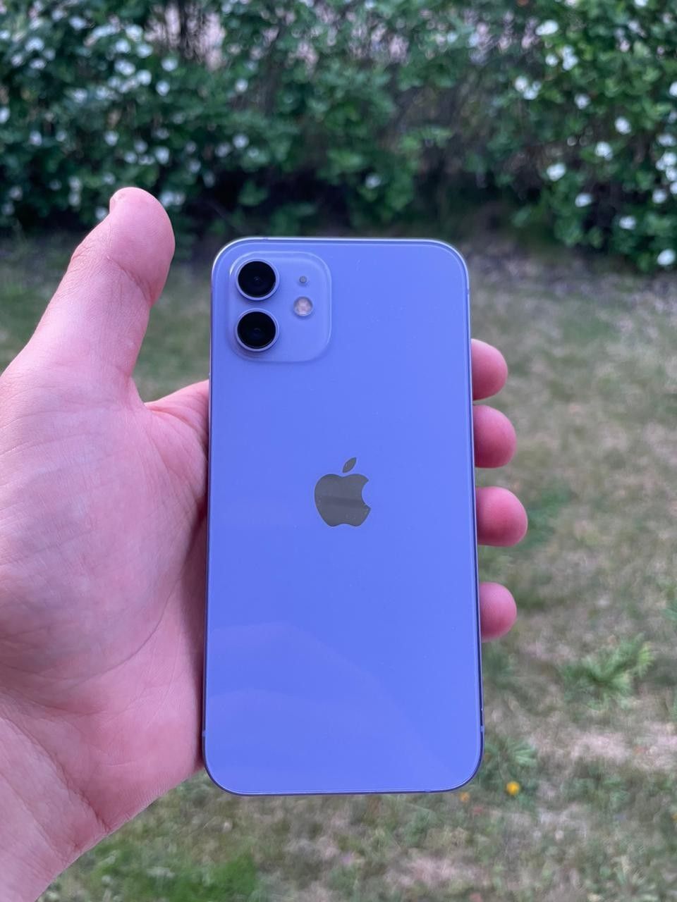 KUIN UUSI !! Violetti iphone 12 5g Akku 86% 128 gb