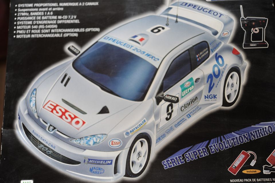 Peugeot 206 WRC 1/10 Nikko