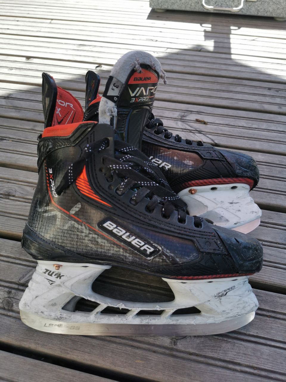 Bauer vapor 3x pro luistimet