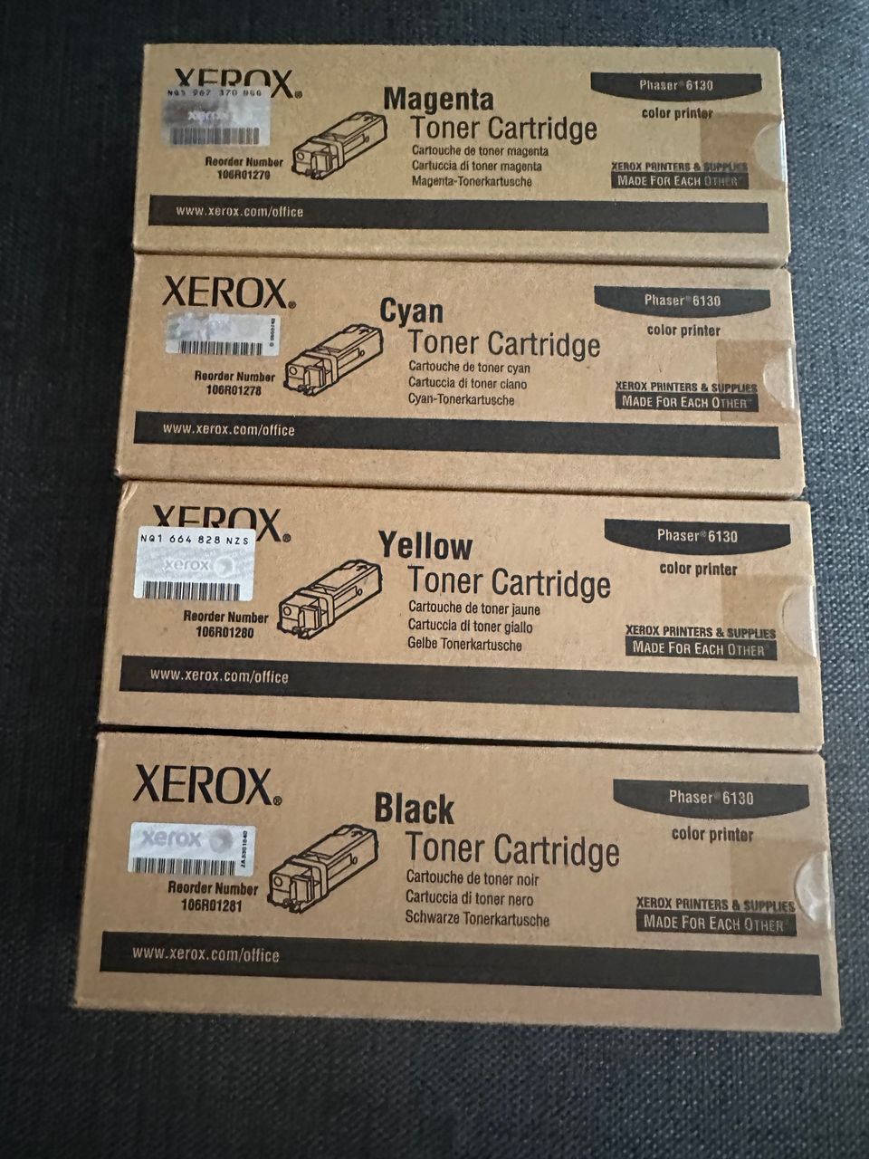 Xerox Phaser 6130 toner/ värikasetti