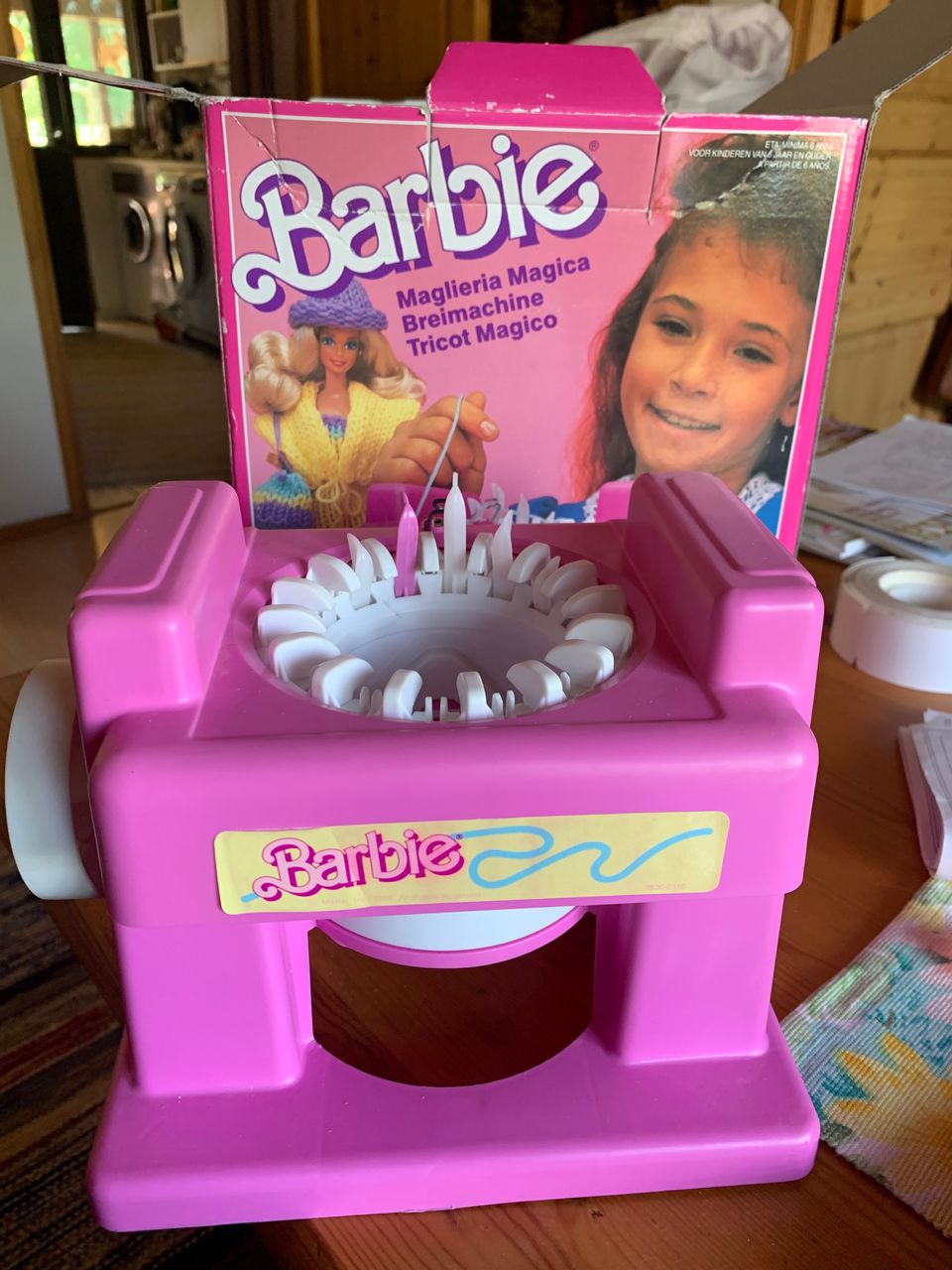 Retro Barbie-neulekone
