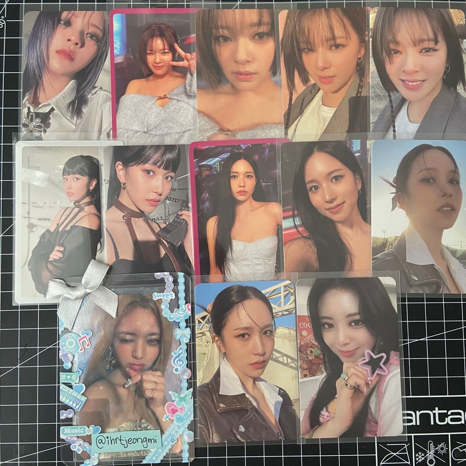 twice & yuna photocards