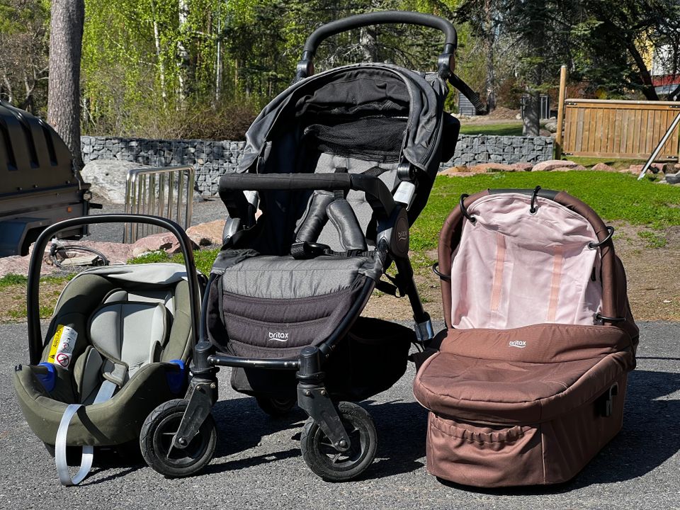 Britax B-motion 4 yhdistelmärattaat