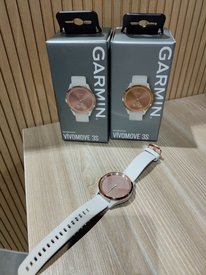 Garmin vivomove 3S Sport 39mm R.Gold/WHT