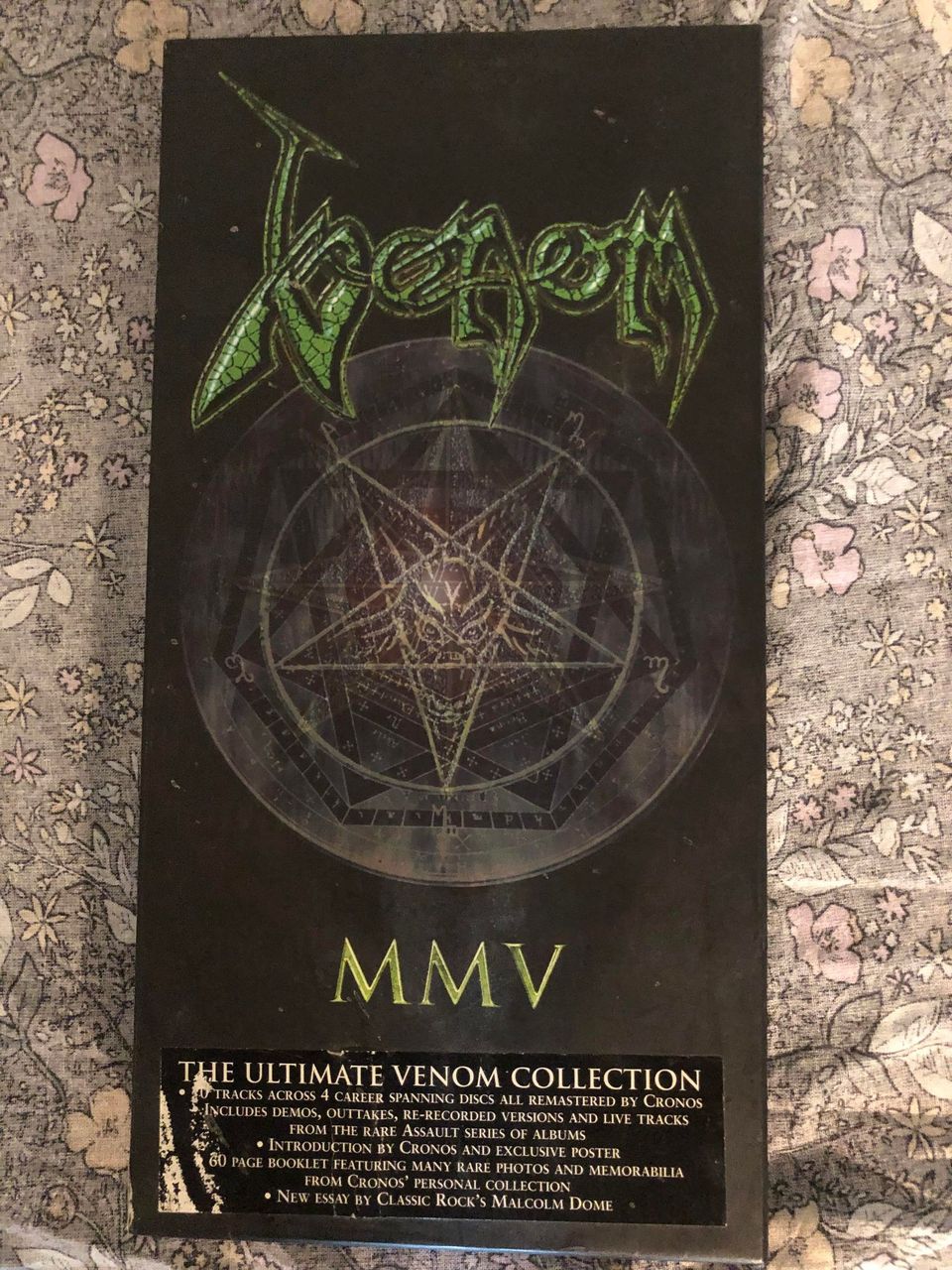 Venom - MMV boxed set CD ( juliste kadonnut jo yli 10 vuotta sitten )