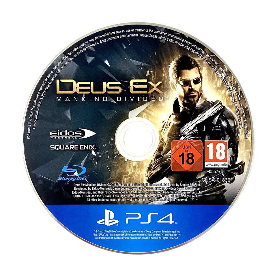Deus Ex: Mankind Divided - PS4/PS5