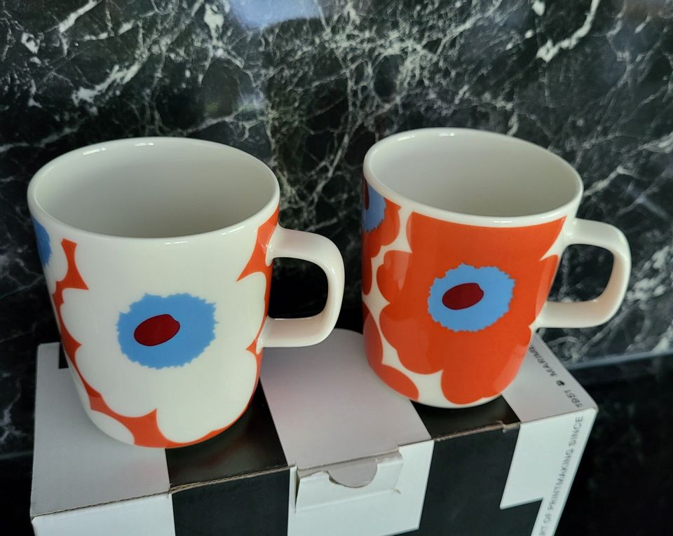 Marimekko Unikko mukit 2 kpl