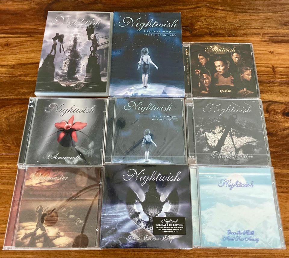 Nightwish DVD:t ja CD:t