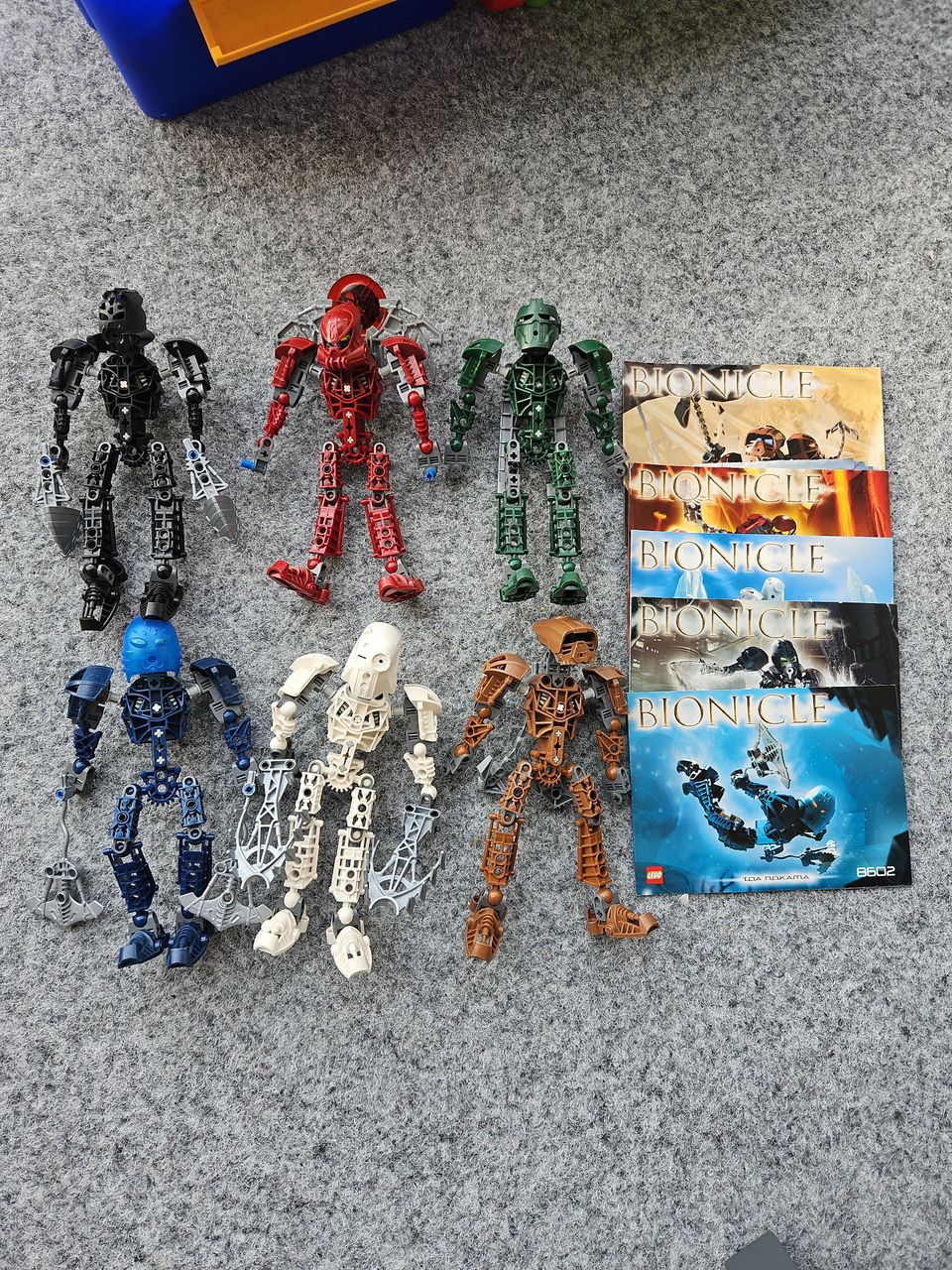 Lego Bionicle Toa Metru (2004) koko sarja