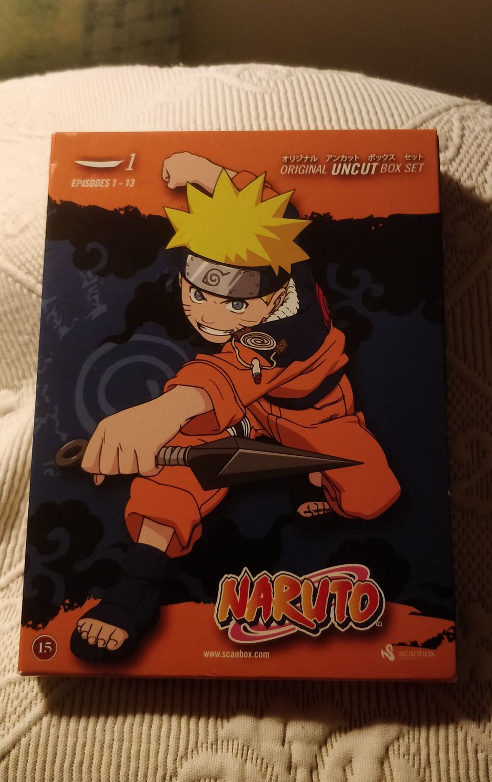 Naruto original uncut box set 1