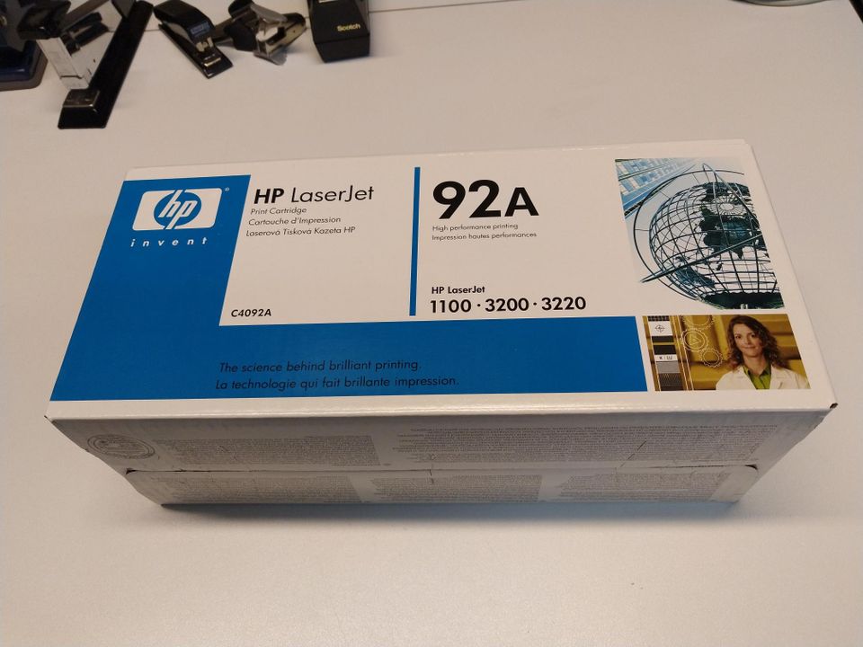 Tulostimen värikasetti HP Laserjet 92 A musta