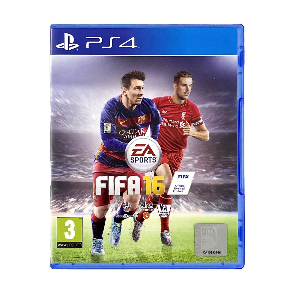 FIFA16 - PS4/PS5 (+löytyy paljon muita pelejä)