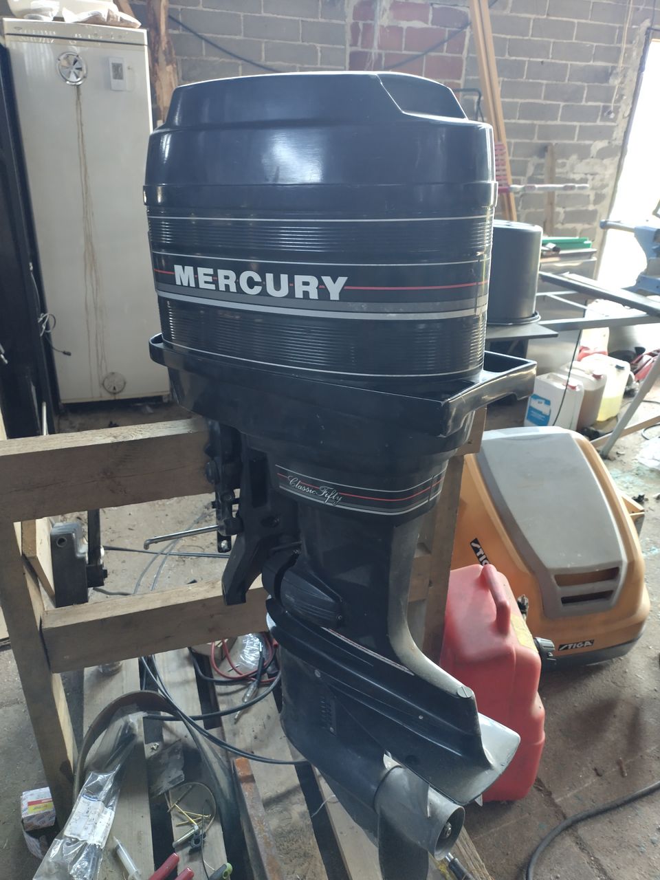 Mercury classic fifty 45 hp moottori varaosiksi