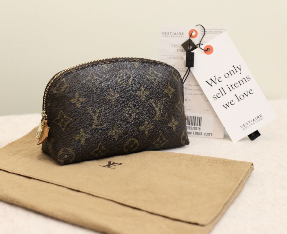 Vintage Louis Vuitton Cosmetic Pouch Monogram