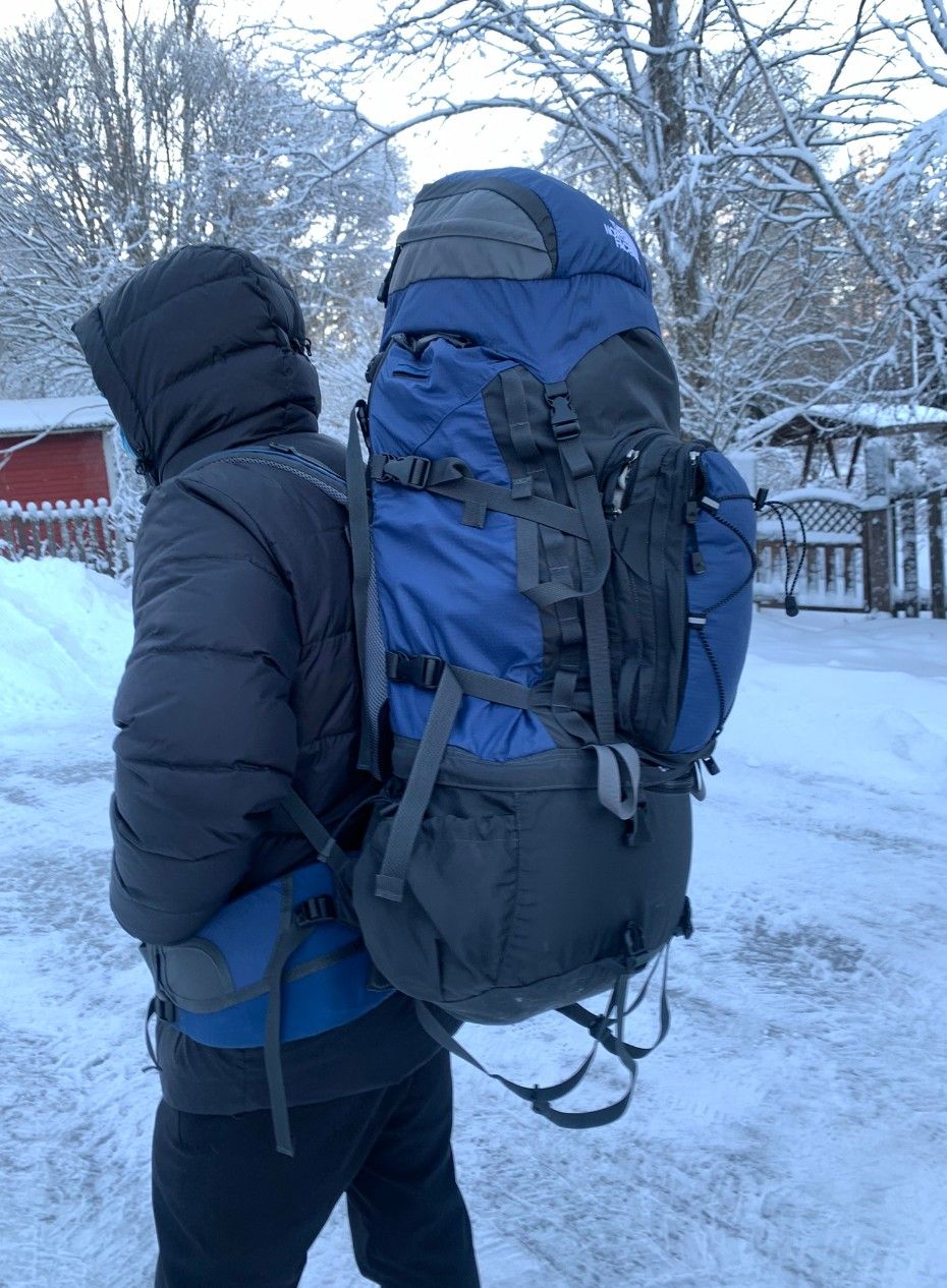 The North Face reppu 85+10 L