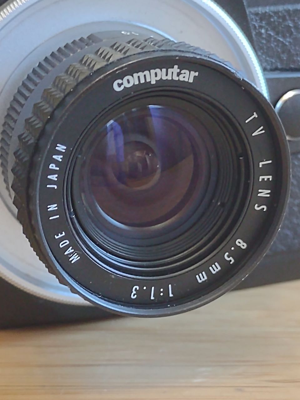 Computar 1.3/8.5mm TV lens objektiivi