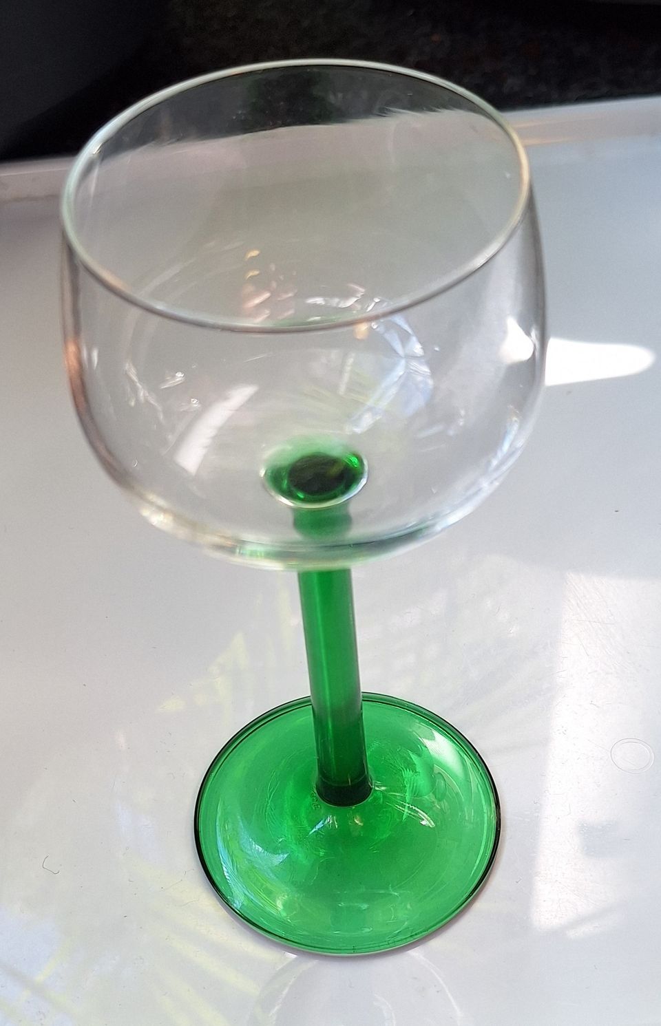 Ranskalaiset viinilasit, Emerald Green Stem Luminarc 5kpl
