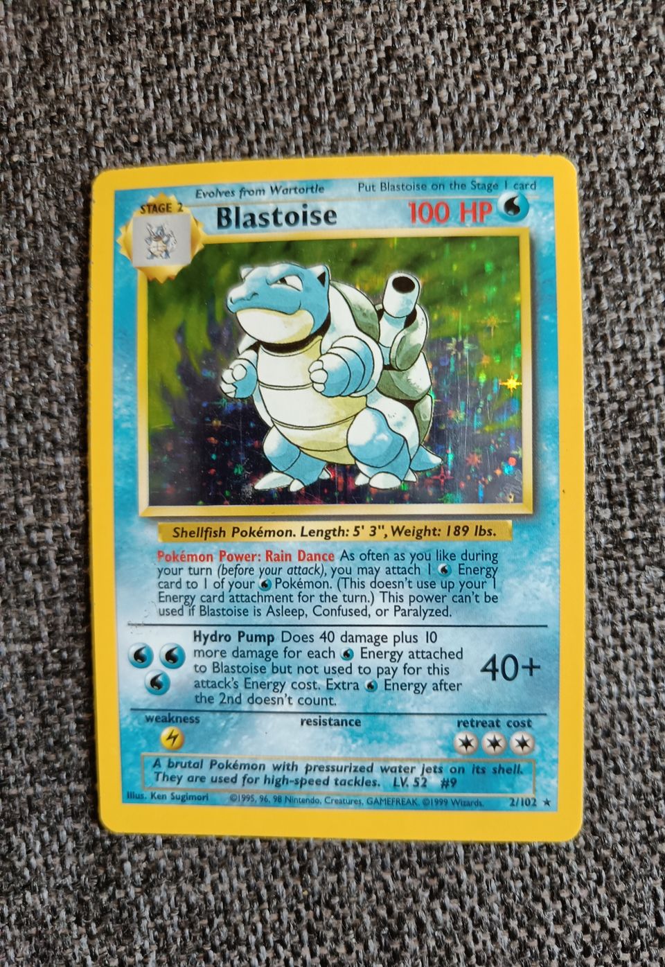 Blastoise 2/102