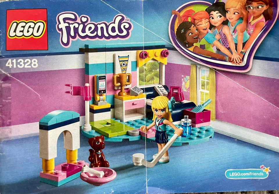 Lego Friends 41328 Stephanien makuuhuone