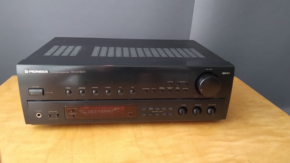 Pioneer SX-203 RDS Viritinvahvistin