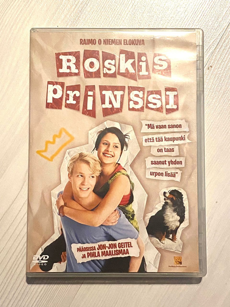 Roskisprinssi-elokuva DVD