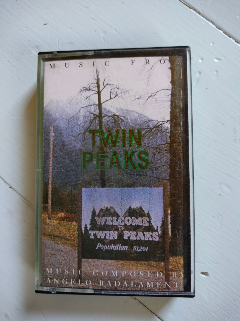 Twin peaks soundtrack c-kasetti
