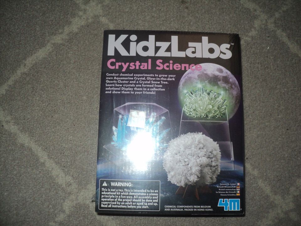 KidzLabs chrystal science, muoveissa