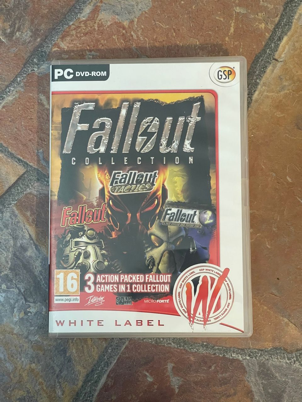 Fallout collection (1, 2 ja tactics), white label