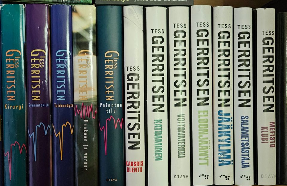Tess Gerritsen kirjoja