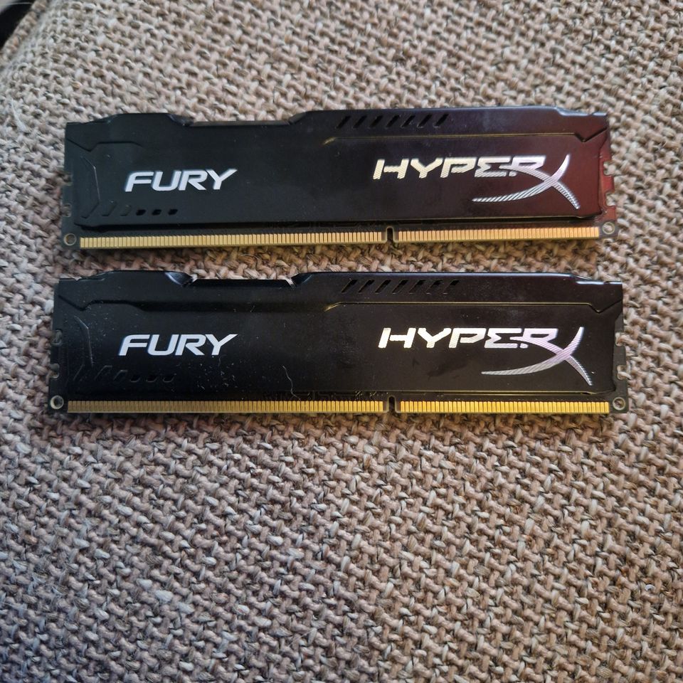 Kingston HyperX Fury 8GB (2x4) DDR3-1600