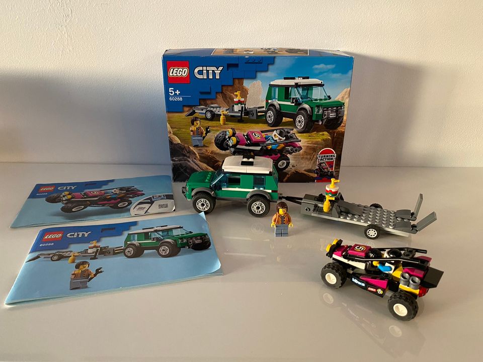 Lego City 60288 Kilpa-auton kuljetusauto