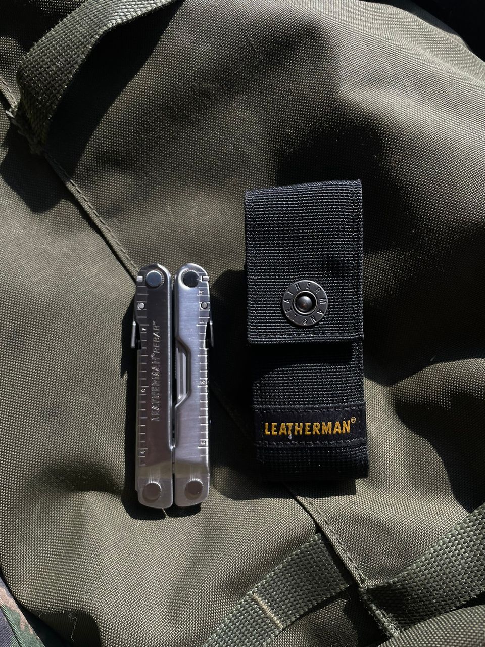 Myydään uusi Leatherman Rebar