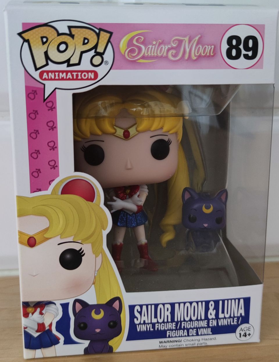 Funko POP Anime: Sailor Moon with Luna #89