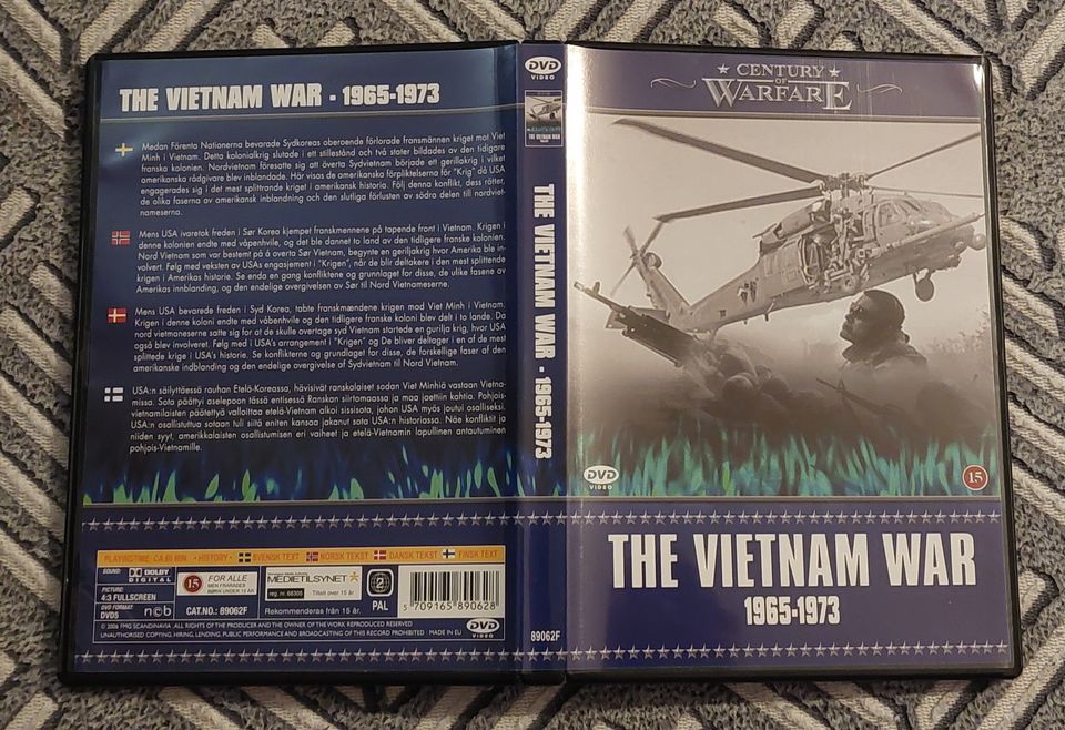 The Vietnam war 1965-1973 DVD