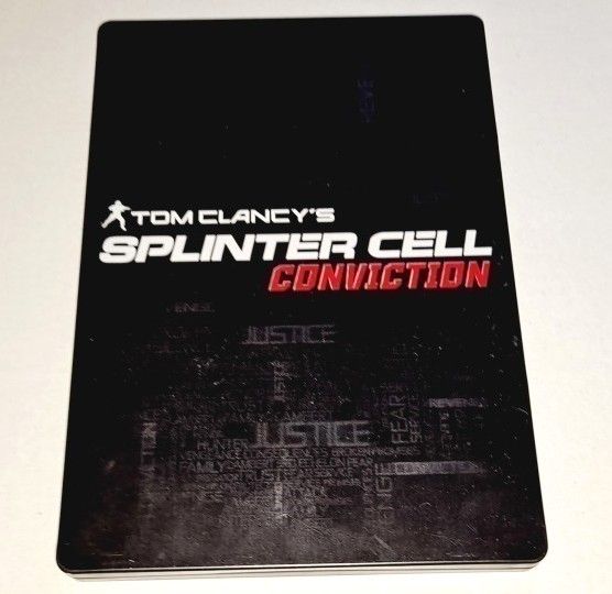 Splinter Cell Conviction Steelbook + Sountrack (Xbox 360)