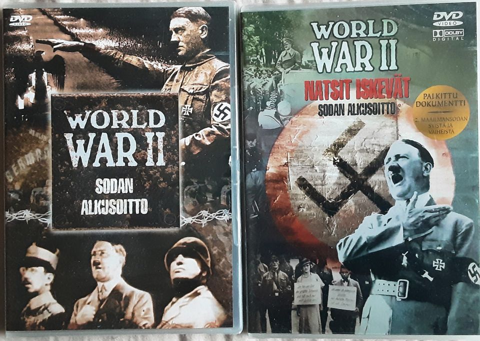 World War II - sarja, 8 dokumenttielokuvaa