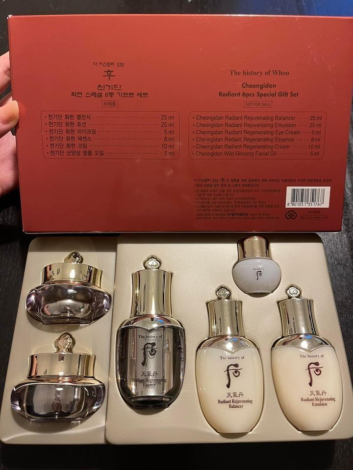 The history of Whoo 6 kpl set
