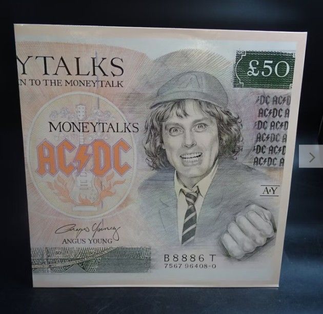 AC/DC   Moneytalks LP 12"