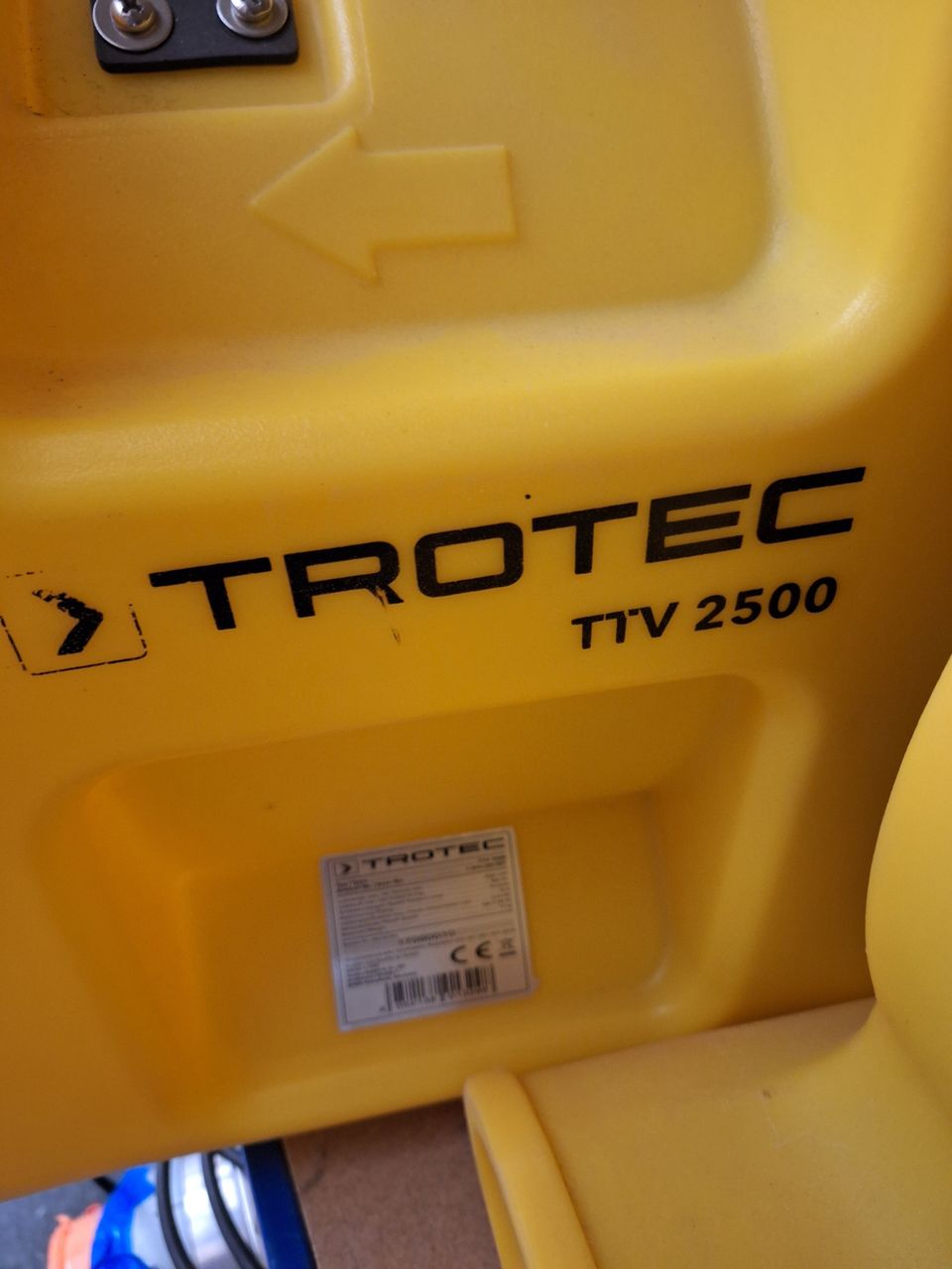 Kuivauspuhallin Trotec TTV 2500