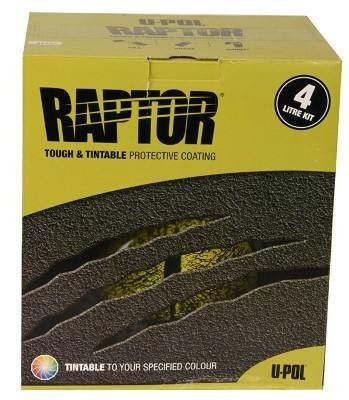 Lavapinnoite musta Raptor 3,8 litraa