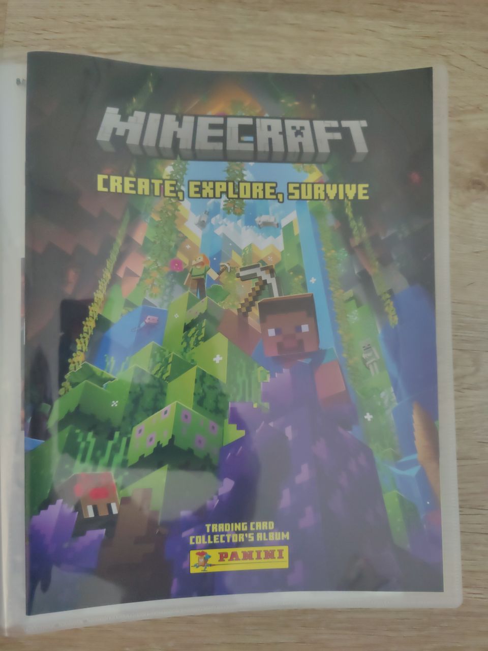 Minecraft Panini keräilykortit