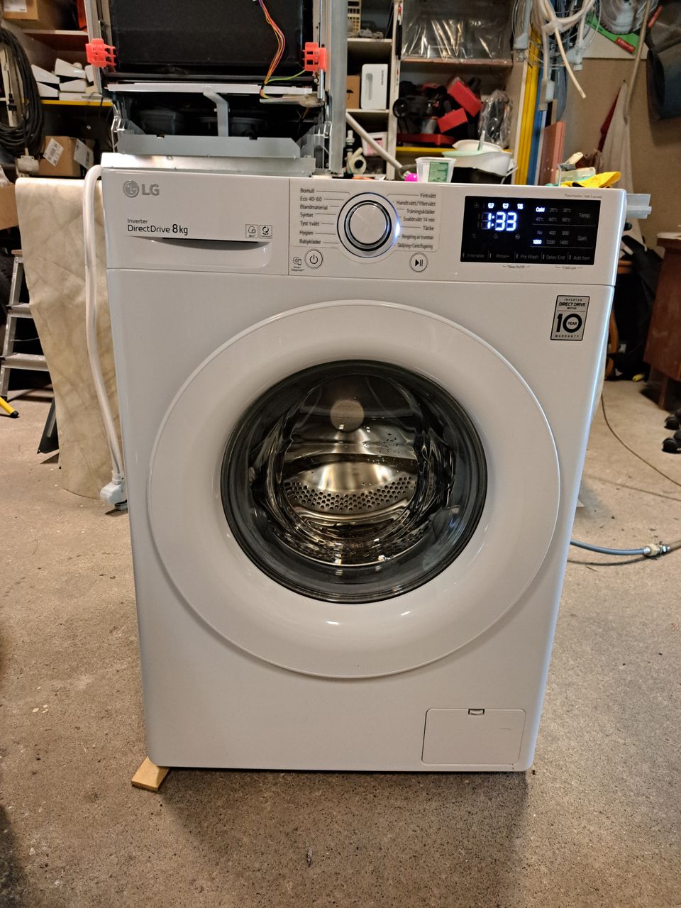 LG tvättmaskin F4WP308NOW