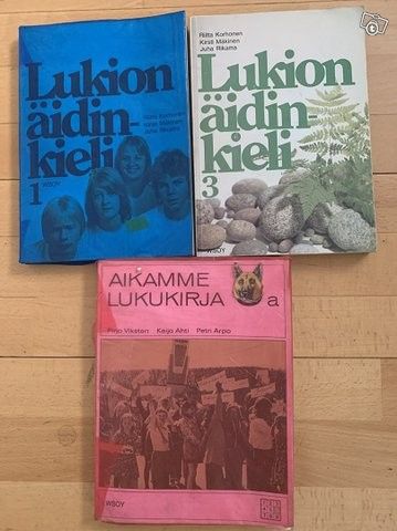 Lukion äidinkieli kirjoja