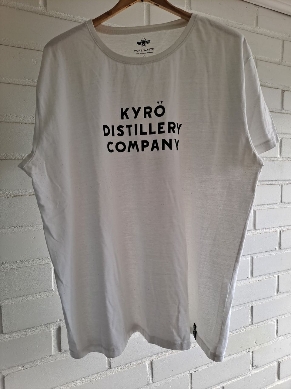 Valkoinen Kyrö Distillery Company T-paita XXL