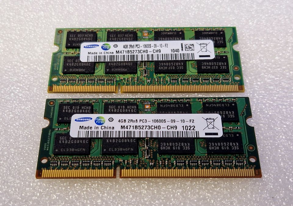 Samsung DDR3 8gb (2x4gb) SO-DIMM