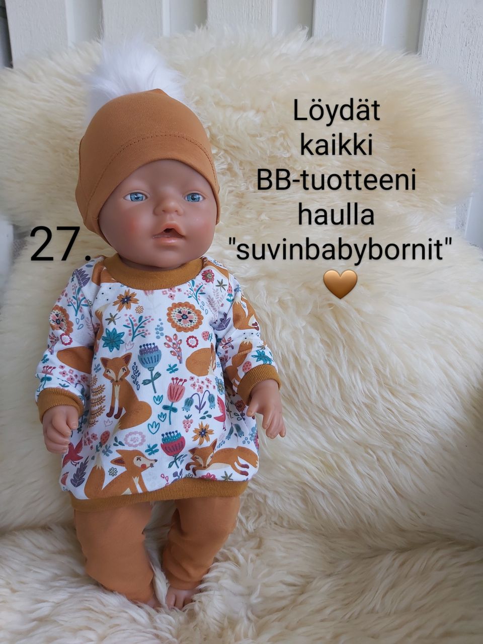 Baby Born vaatesetti